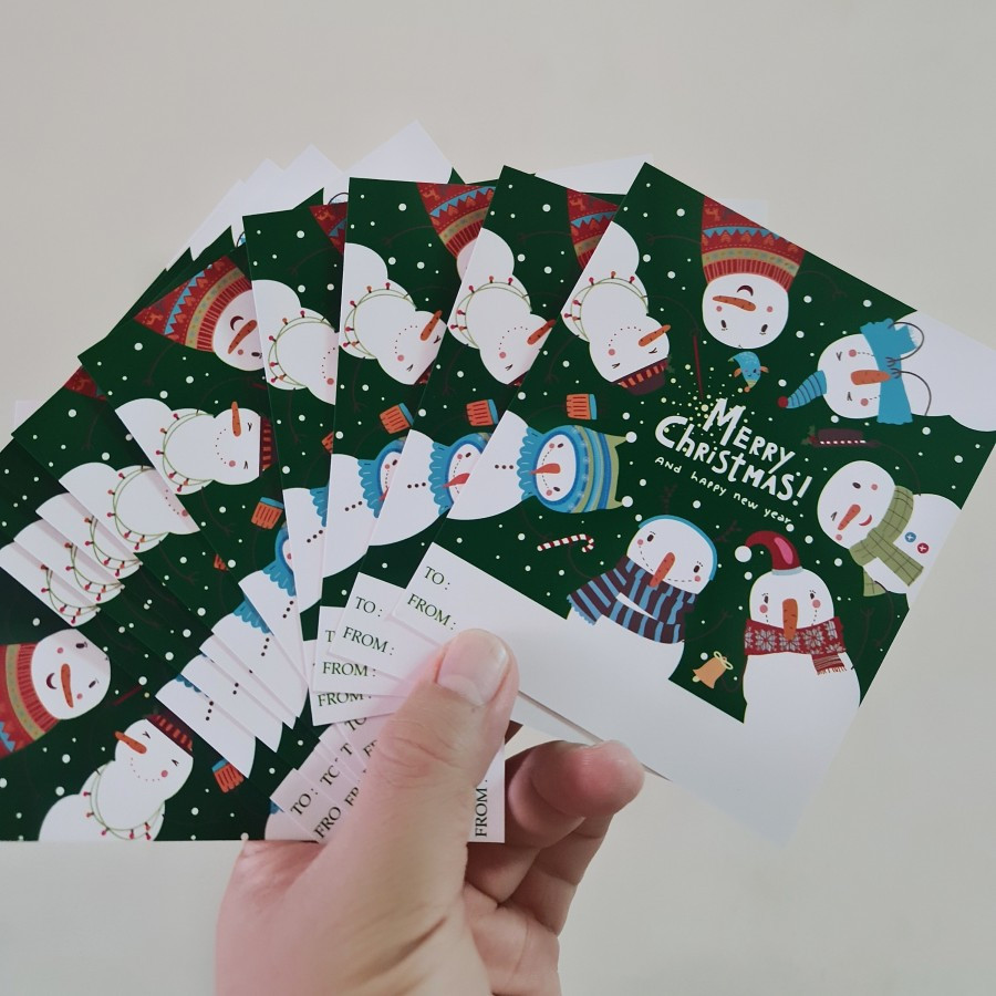 

12 Pcs Dus Hampers Natal Packaging Cookies Hijau Motif Salju Sekat 9 Ukuran 22 x 22 x 4.5cm