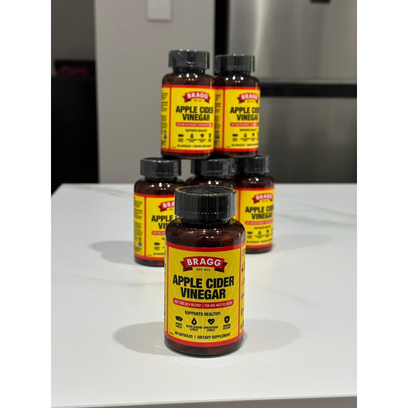 

Bragg Apple Cider Vinegar Capsule Isi 90