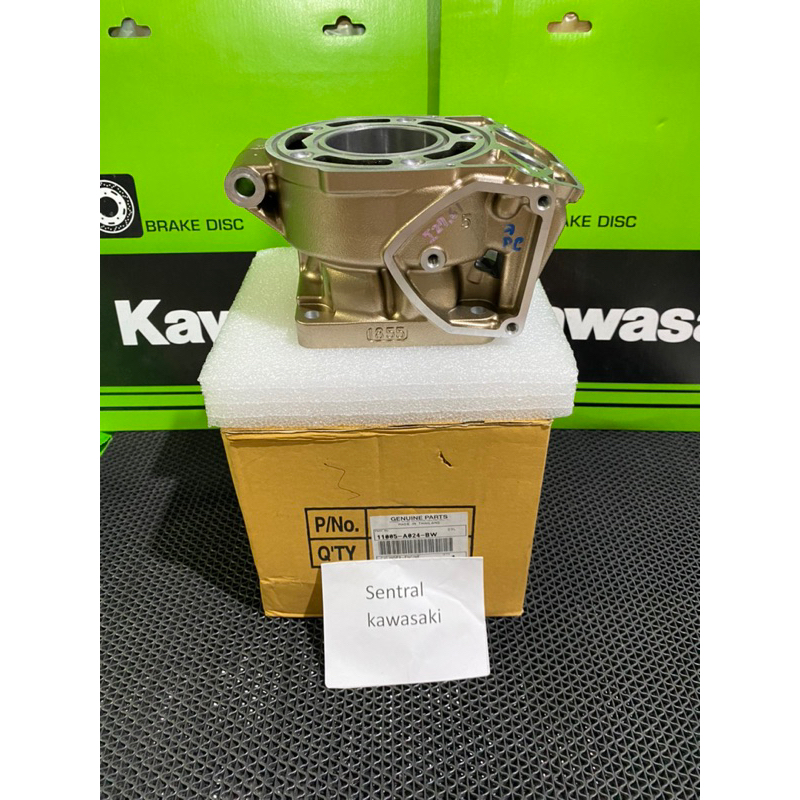 Cylinder engine Blok boring 1855 pdk gold kode 11005-A020BW original kawasaki
