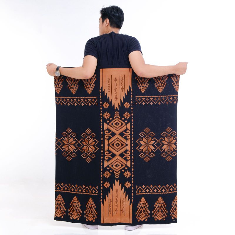 TERMURAH Sarung Batik Rabbani Palestine Warna Hitam Murah Santri Cowok Rayon Premium Motif Keren