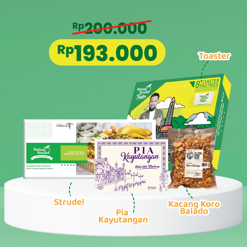 

Spesial 12.12 Paket Malang Strudel 2