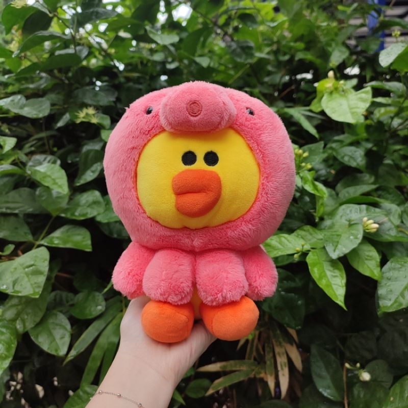 Boneka Sally Kostum Cumi LINE FRIENDS ORIGINAL RARE ITEM