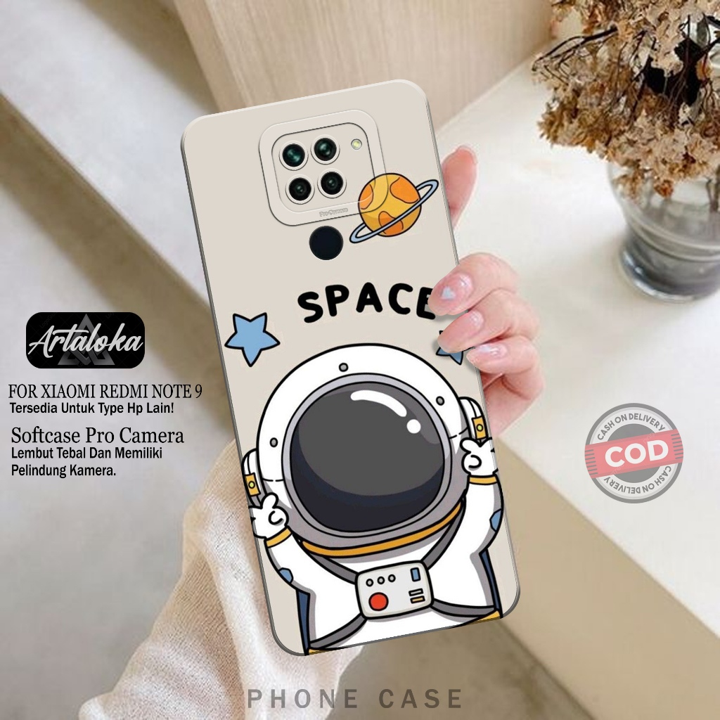 Softcase Hp Xiaomi Redmi Note 9 Fashion Case Astronod Lucu Case Xiaomi Redmi Note 9 Silikon TPU Pro 