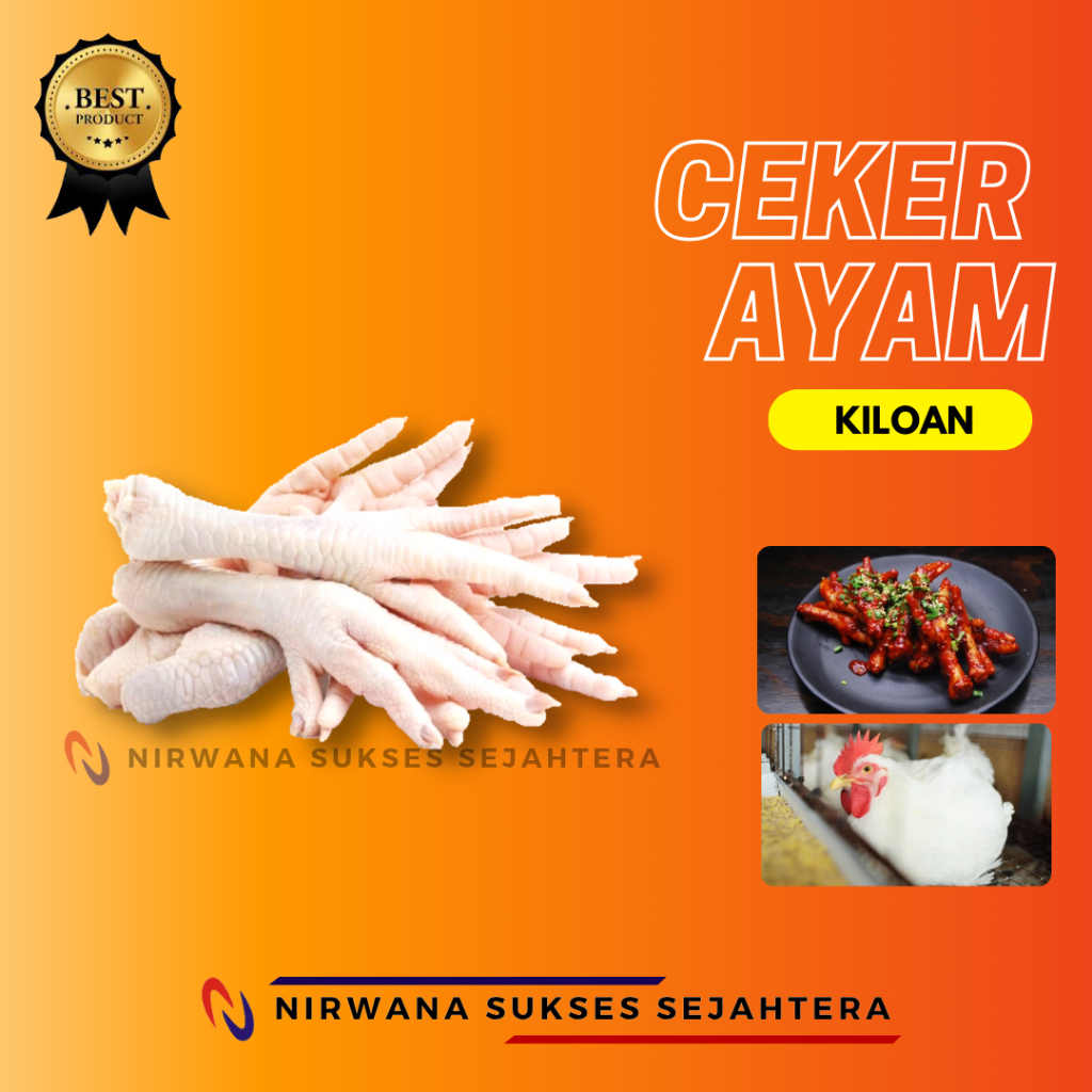 

KAKI, CAKAR, CEKER AYAM BROILER / BROILER CHICKEN FEET