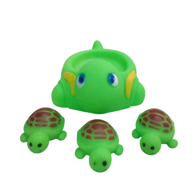 Gabybelle-Aneka Mainan Binatang Encit Anak Mainan Pencet Bunyi Gajah Buaya Ikan Kura Kura