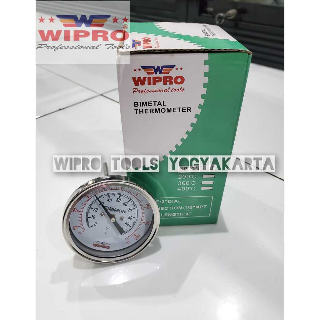 WIPRO Thermometer Payung 3 Inch - Bimetal Thermometer