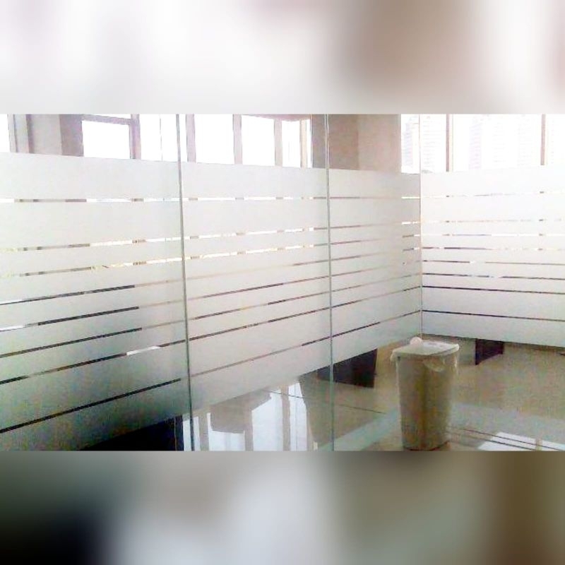 Sticker / Stiker Kaca Film Sandblast Buram / Merk Ruisitu JT215 / Jual Meteran