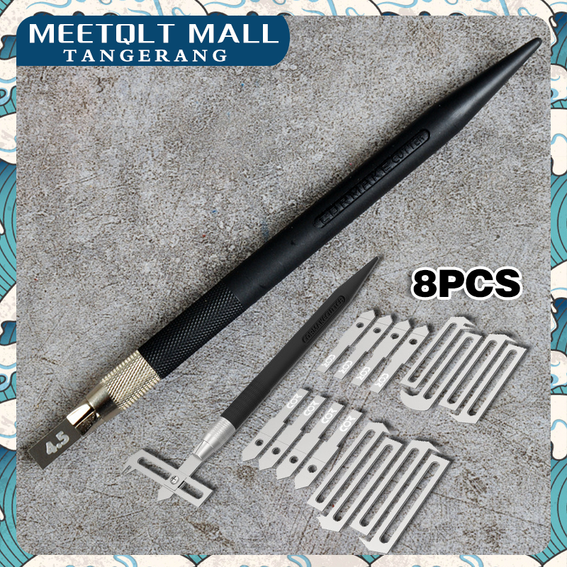 

Carving Chisels Cutter-Alat Cutter Pahat Ukir-Gundam Panel Line Knife