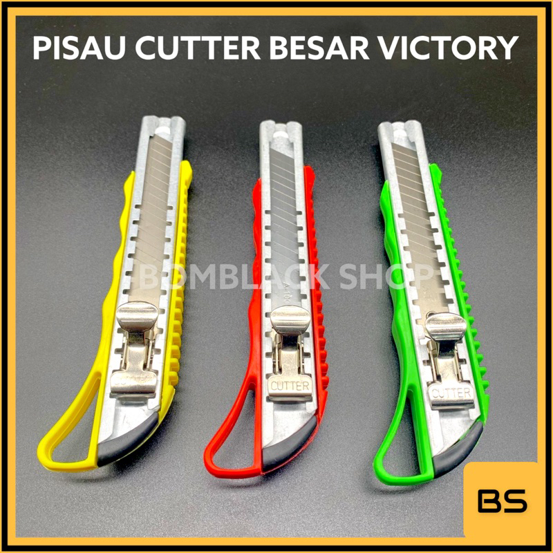 

VICTORY Cutter Besar L-500 Pisau Kater Cuter Cater Karter Tajam SIAP PAKAI