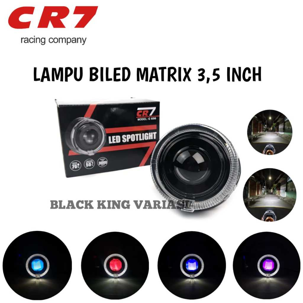 Lampu Biled Matrix 3,5 Inch LED Projie Biled Matrix 3,5 inch Lampu projie Biled Lampu Utama Proji Pr