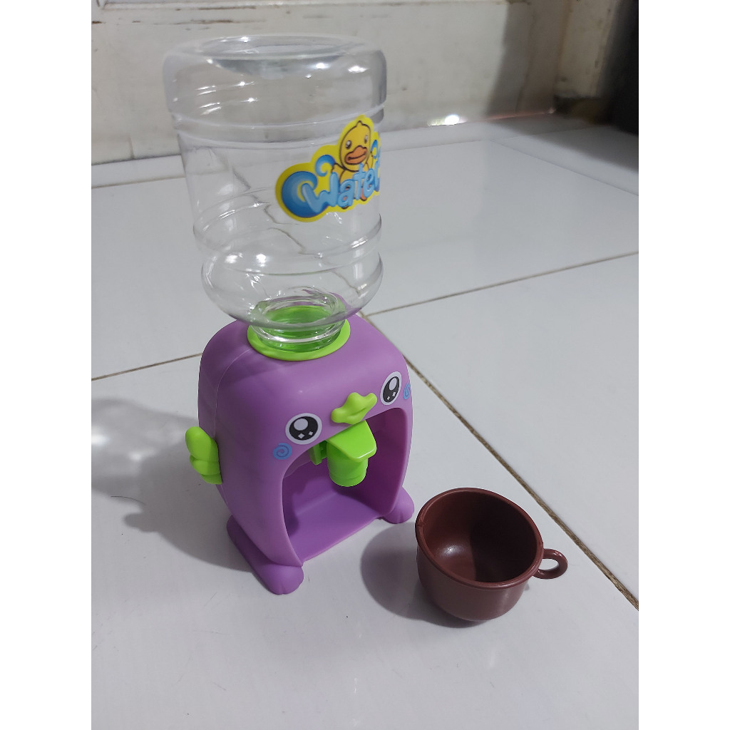 MAINAN DISPENSER GALON ANAK KARAKTER || MAINAN MINI GALON AIR
