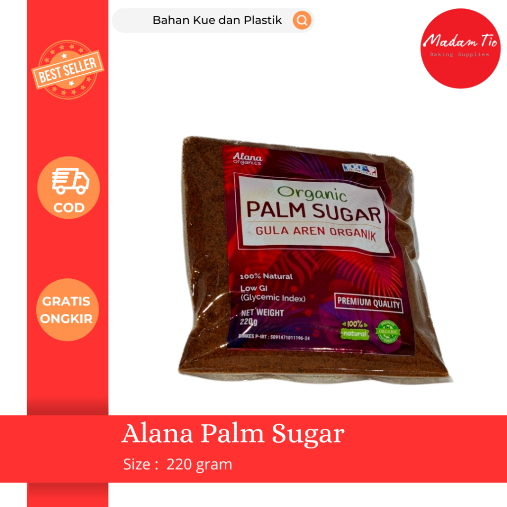 

Alana Palm Sugar 220 gram