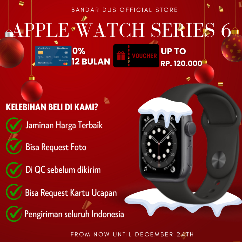 Apple Watch / iWatch Series 6 40mm 44mm Second Original Inter Fulset