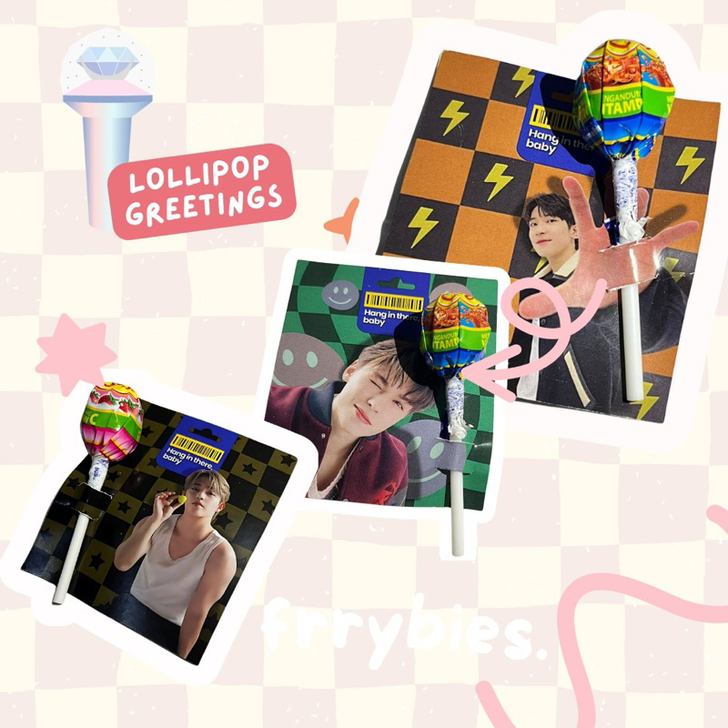 

LOLLIPOP GREETINGS / FREEBIES KPOP SEVENTEEN