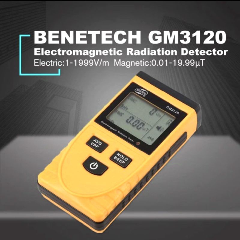 alat pengukur radiasi emf tester benetech