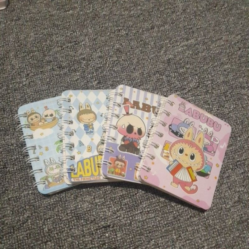 

labubu small notebook/ buku catatan A7 80 lembar