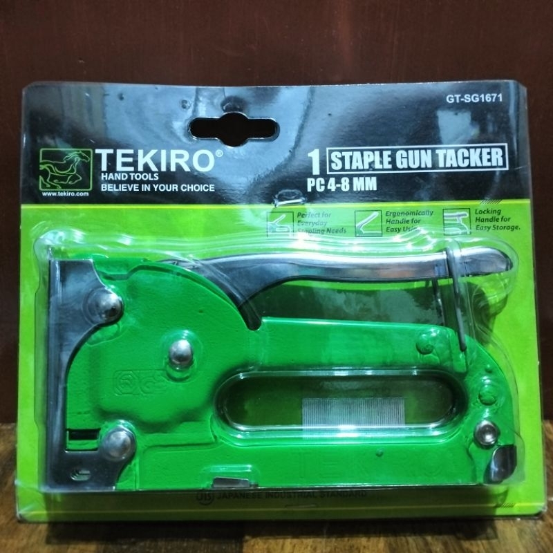 

STAPLES TEMBAK GUN HEKTER TEKIRO GT-SG1671 / HEKTER TEMBAK 4-8MM