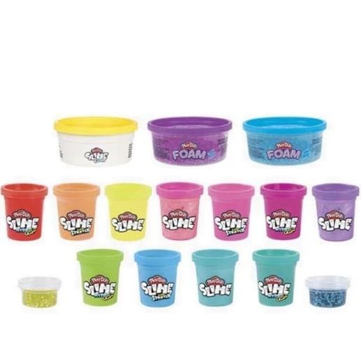Playdoh Slime And Foam Neon Blast Variety Pack
