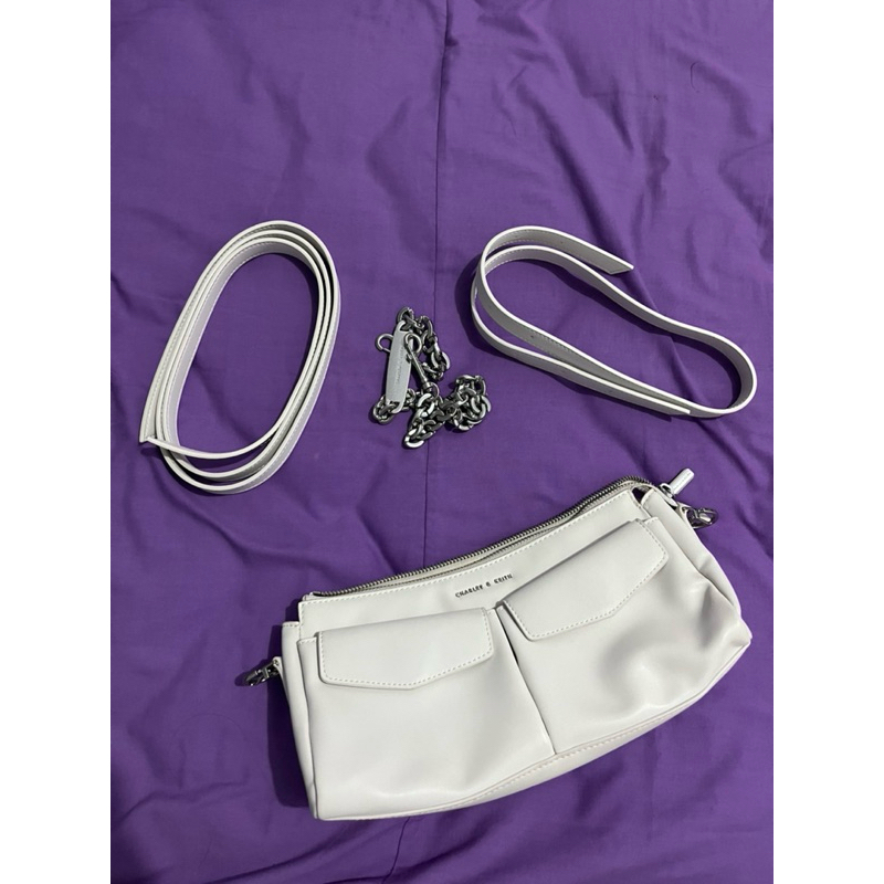 Charles & Keith White Bag