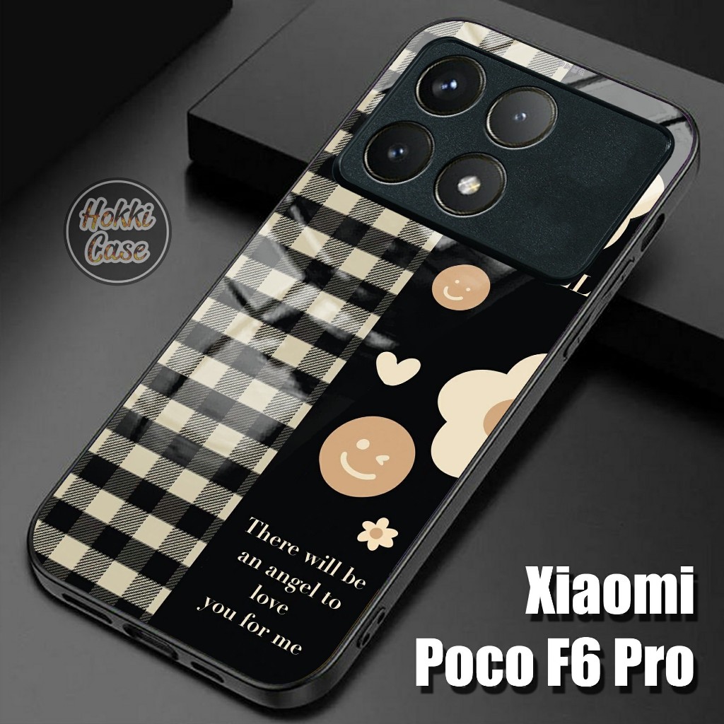 Case Poco F6 Pro - Softcase Glass Poco F6 Pro - Casing Poco F6 Pro 5G - Silikon Poco F6 Pro - F6 Pro