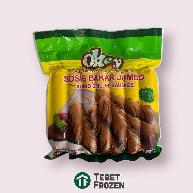 

OKEY SOSIS BAKAR JUMBO 500GR - TEBET FROZEN