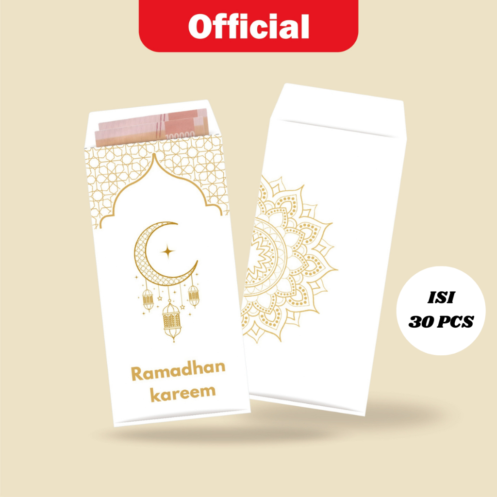 

Amplop Lebaran Panjang Motif Islami - Amplop Uang Kertas Lebaran, Tebal & Berkualitas