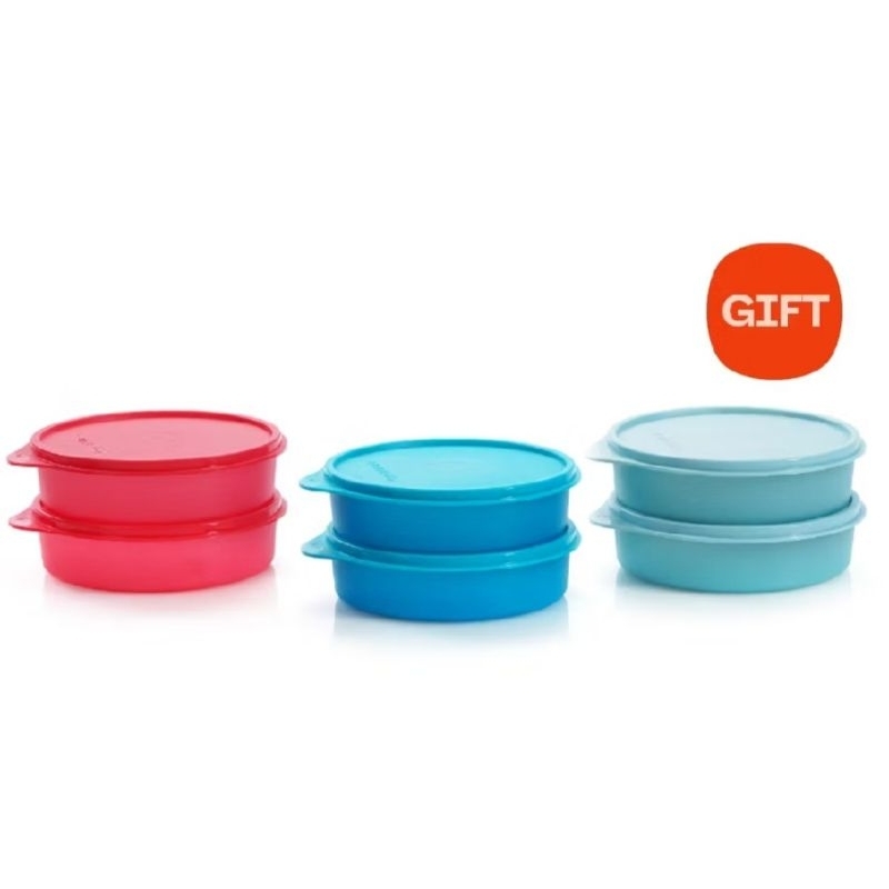 Promo Tupperware Large Handy Bowl Ungu Biru Pink Merah 1Pc ECER toples plastik mangkuk sayur wadah k