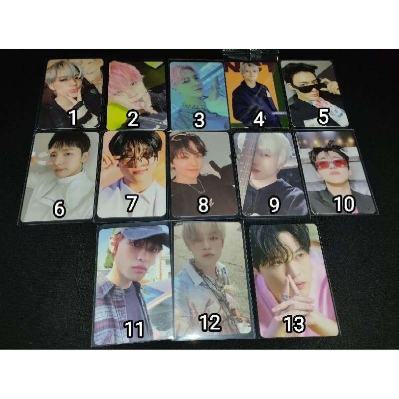 

[Ready Stock] Photocard Official NCT Jeno, Jaemin, Jisung, Renjun, Chenle
