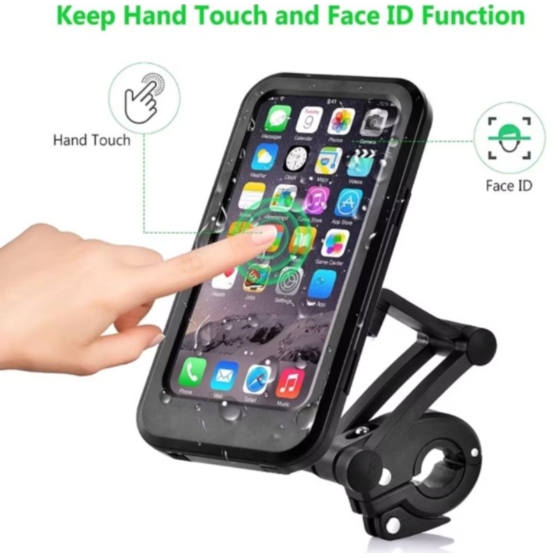 Phone Holder Hp Motor Waterproof Anti Air 360°
