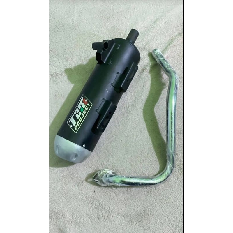 Knalpot standar racing suara ngebas adem Honda Vario karbu beat street Mio