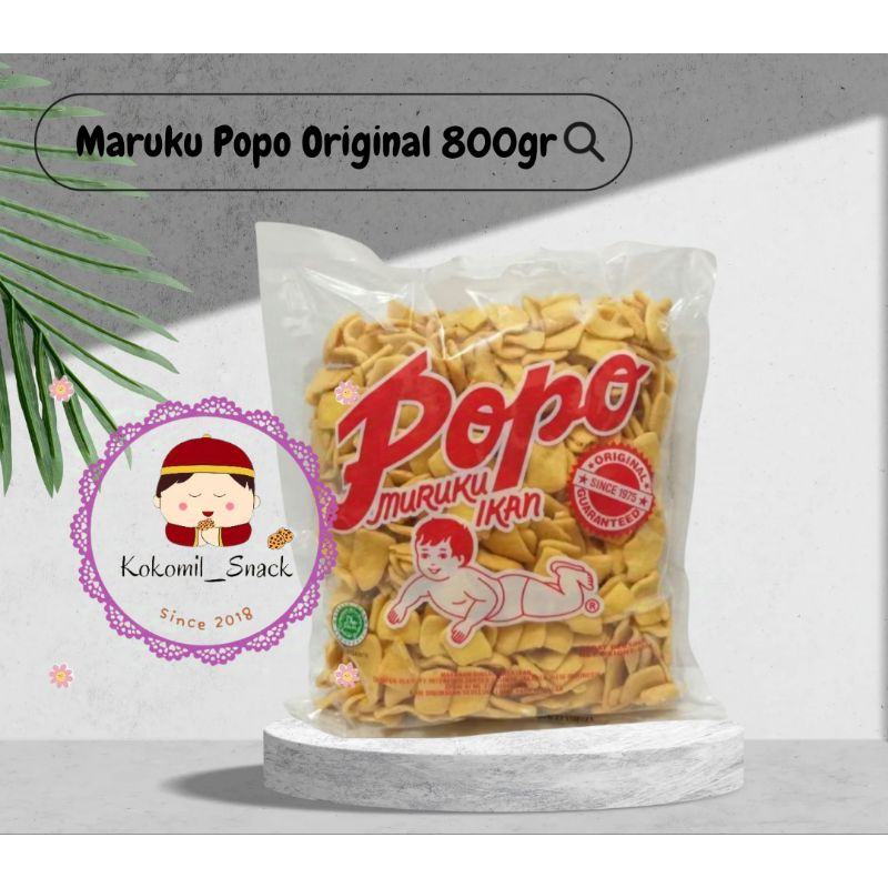 

Popo Maruku Ikan 800gr