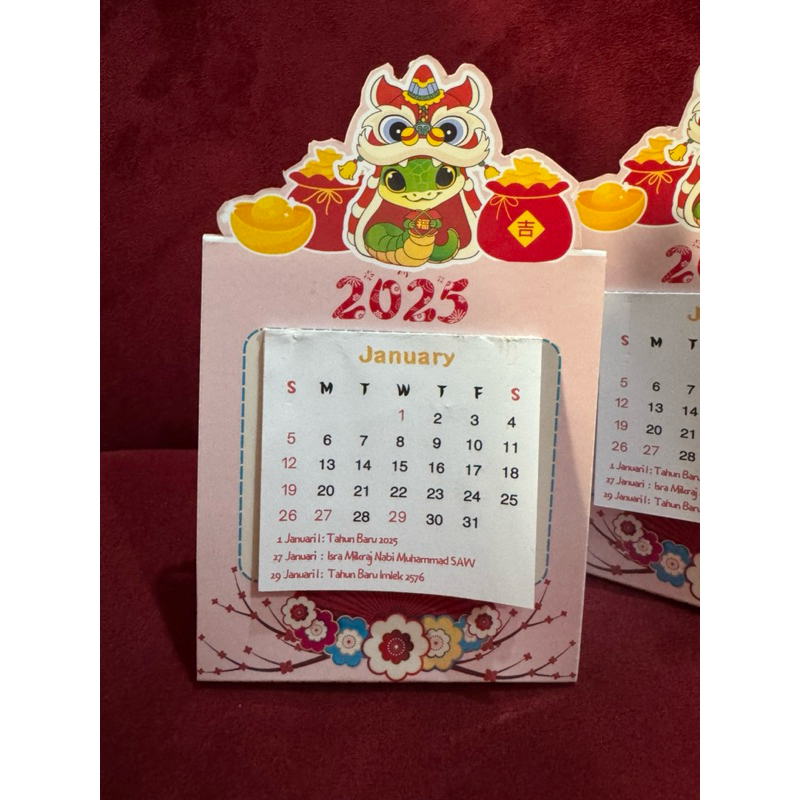 

Kalender Duduk Mini 3D 2025 Aesthetic Cute Custom Ecer dan Grosir Souvenir Toko, Souvenir Pernikahan