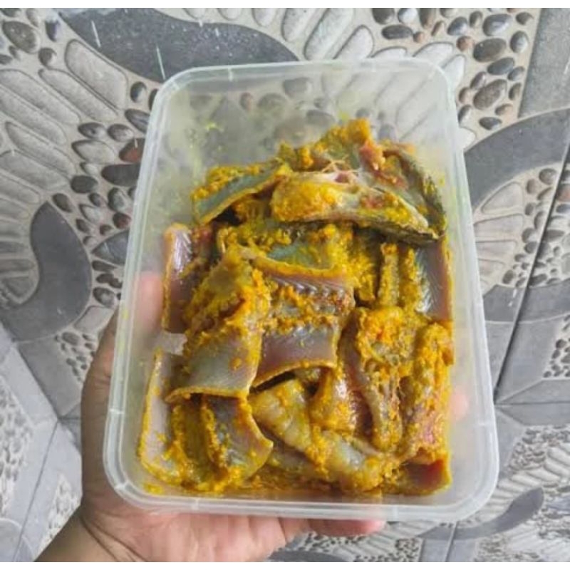 

belut geprek bumbu kuning 1kg fresh