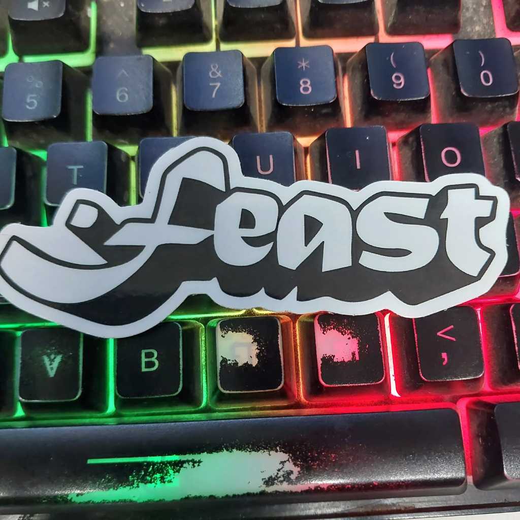 

STICKER FEAST / STIKER Satuan Band Indie - hp laptop helm anti air