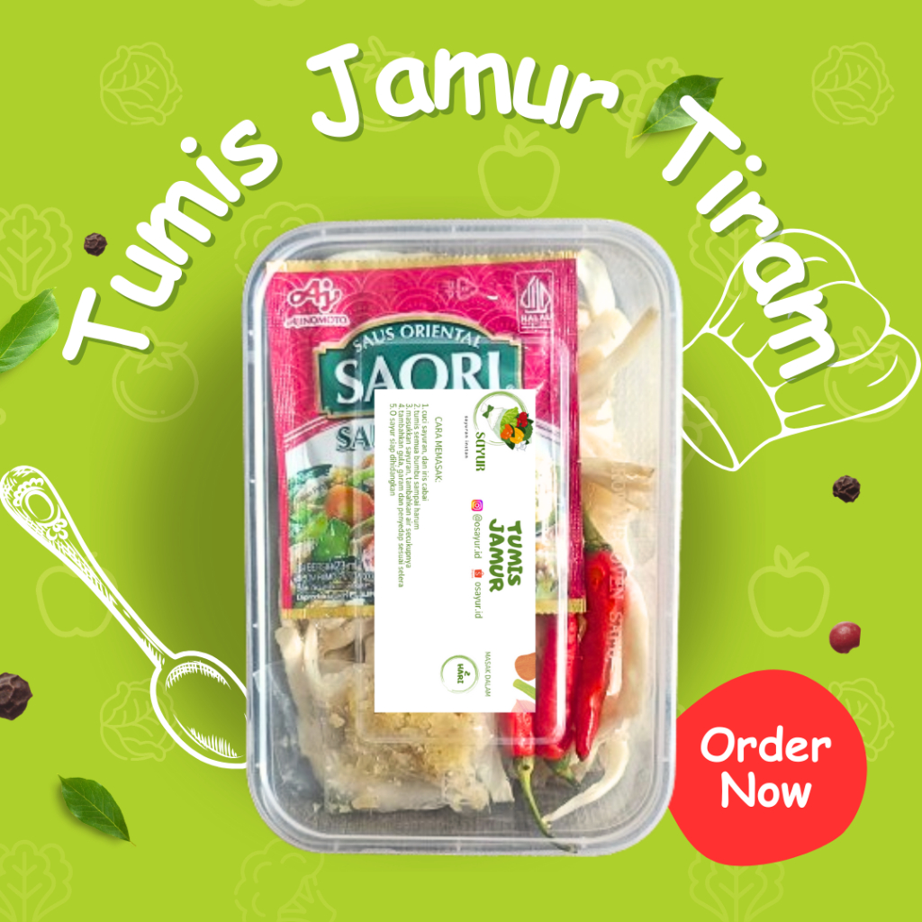 

Tumis jamur tiram sayurinstan/foodprep/sayur potong jogja