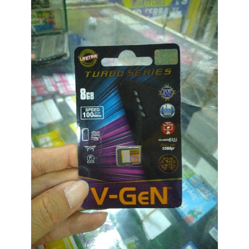 Memori Card 8gb Vgen Original Turbo series