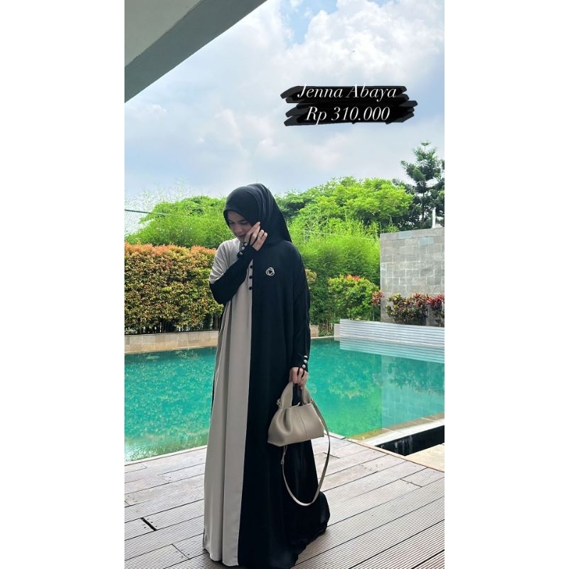 jenna abaya by javina original/kaftan abaya/abaya kaftan/abaya kekinian/javina official