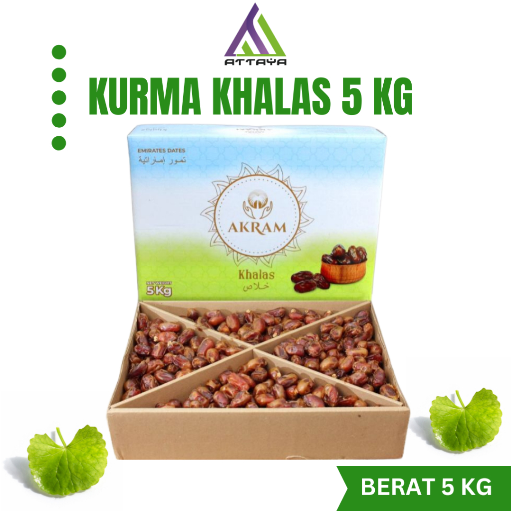

Kurma Khalas Dus 5 Kg Wraping Premium