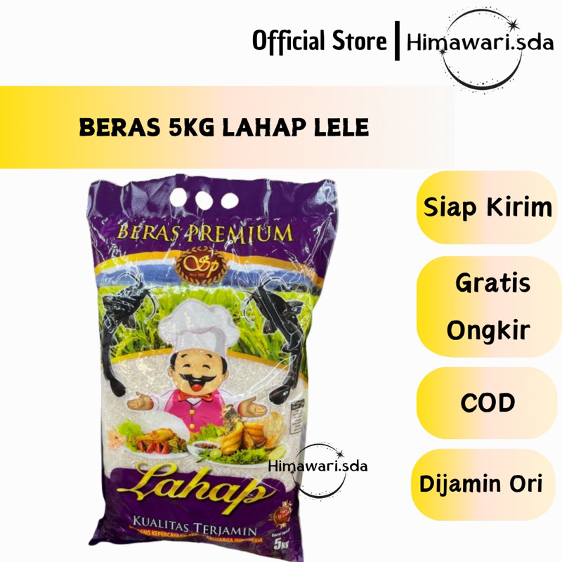 

BERAS 5KG LAHAP LELE