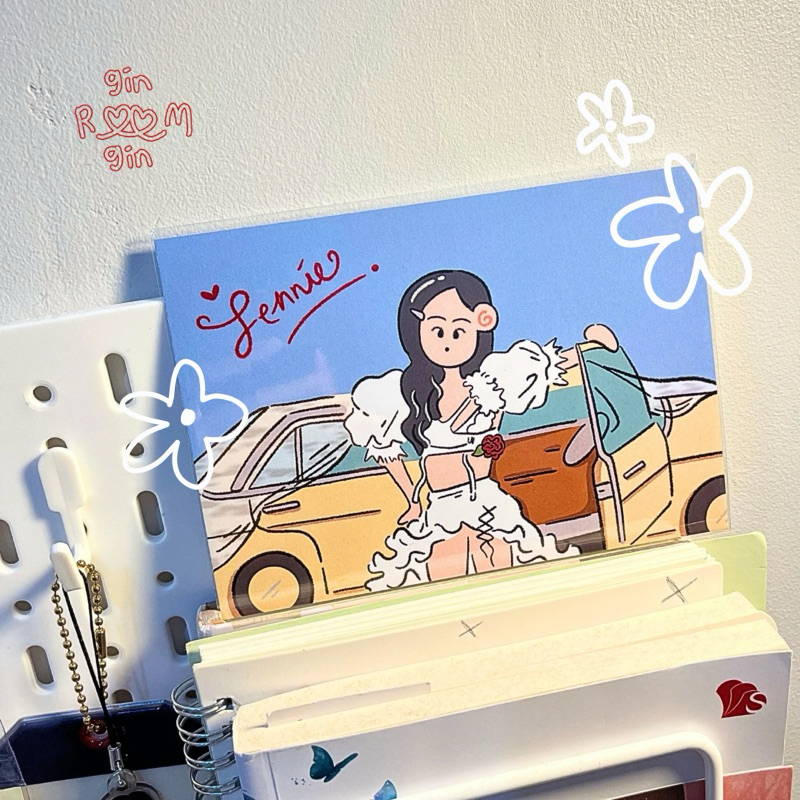 

(READY) MINI POSTER // POSTCARD JENNIE ROSE [gin.gin.room]