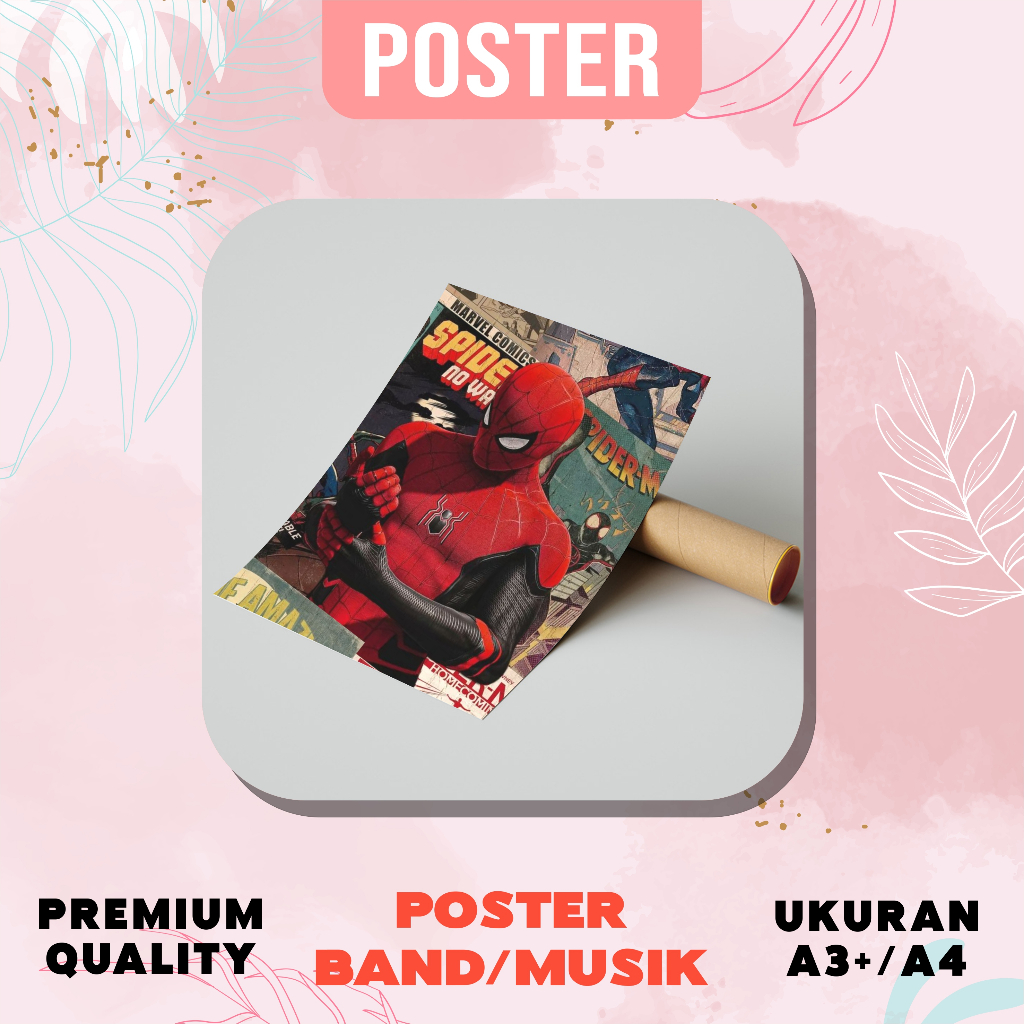 

CETAK POSTER DESAIN BEBAS | A3+ | A4