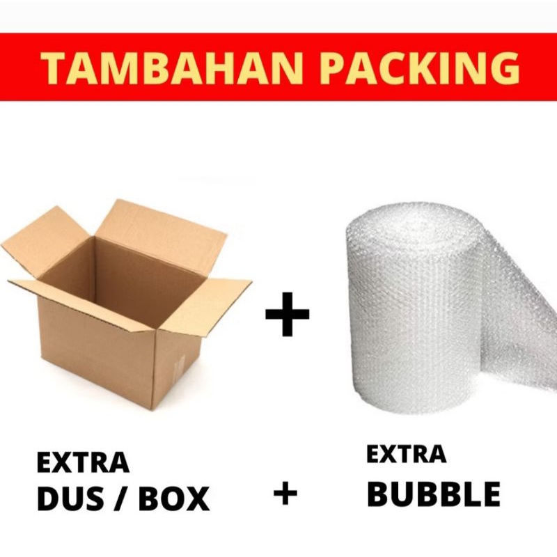 

TAMBAHAN PACKING KARDUS + BUBLEWARP