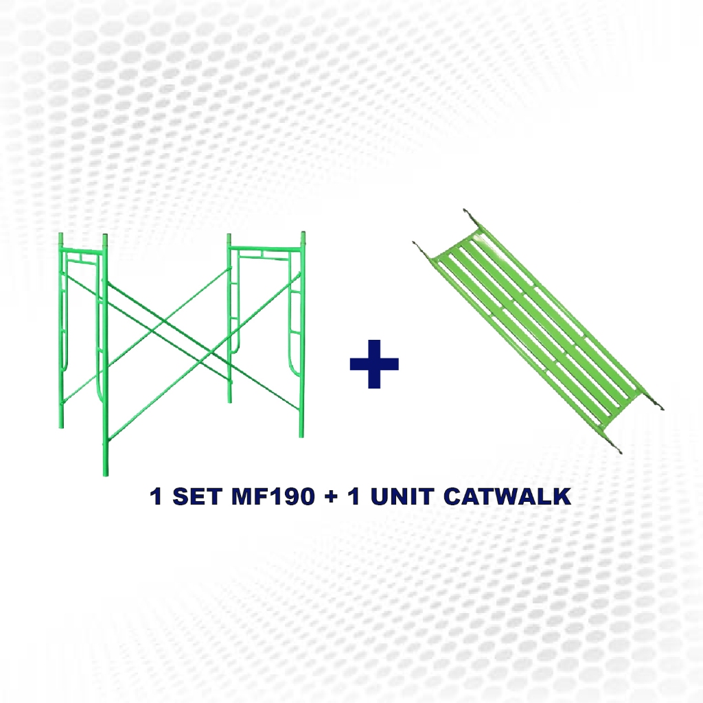 SET SCAFFOLDING MAIN FRAME 190 BERIKUT CATWALK PIJAKAN STEGER