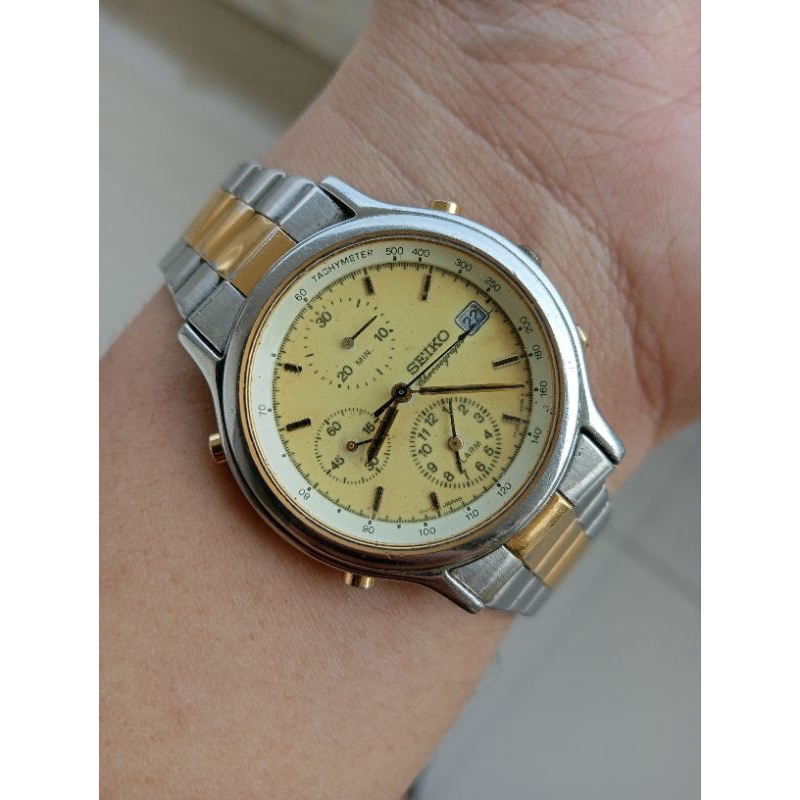 jam seiko alarm original pria