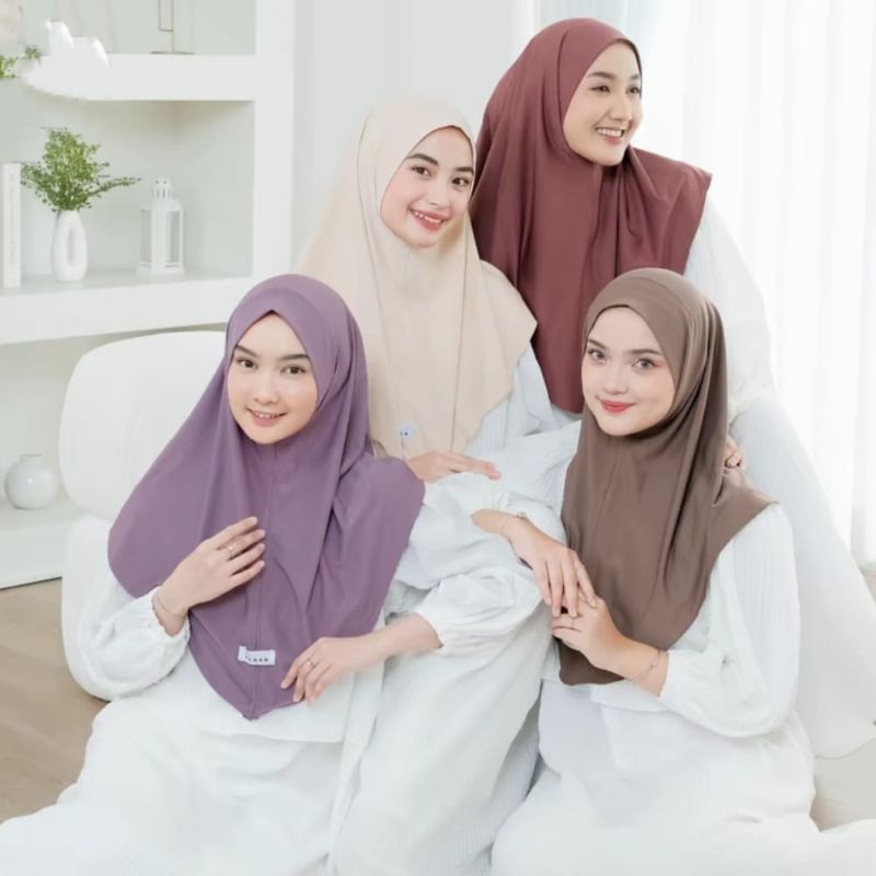 KENAN HIJAB - Bergo Clara instan non pet