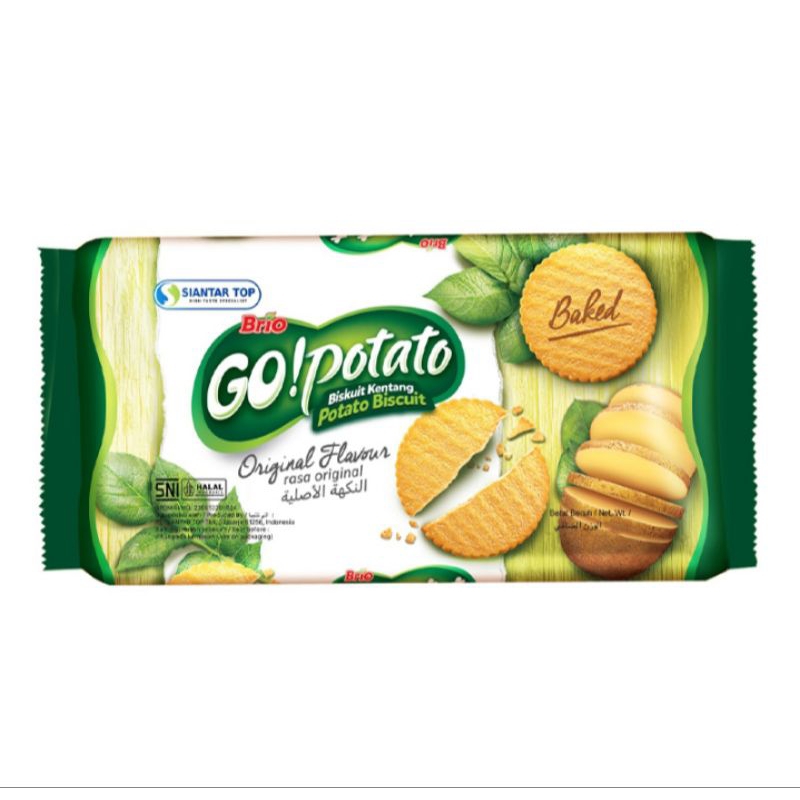 

Brio Go! Potato Biskuit Kentang Original 56 g