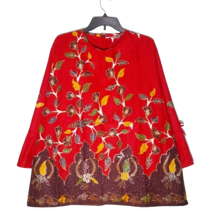 Blus Batik Ld 110 sd LD 130 Arendra Katun Primissima  Ld 130