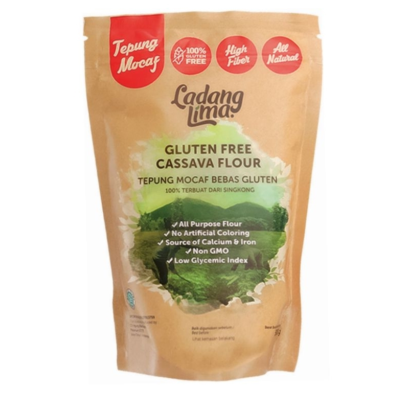 

Tepung mocaf / cassava glutenfree dari Ladang Lima