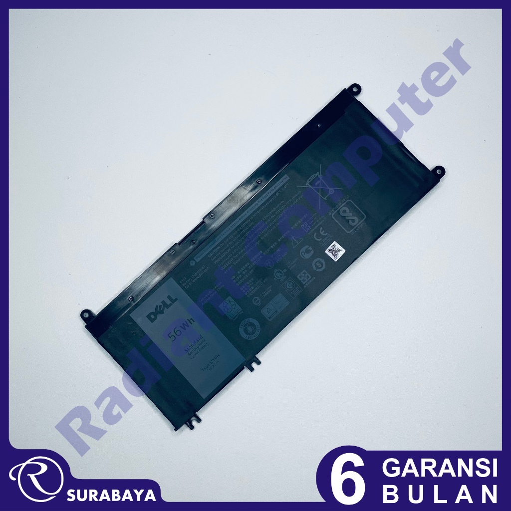 Baterai DELL Inspiron G5 5587, G7 7588, G3 3579, G3 3779