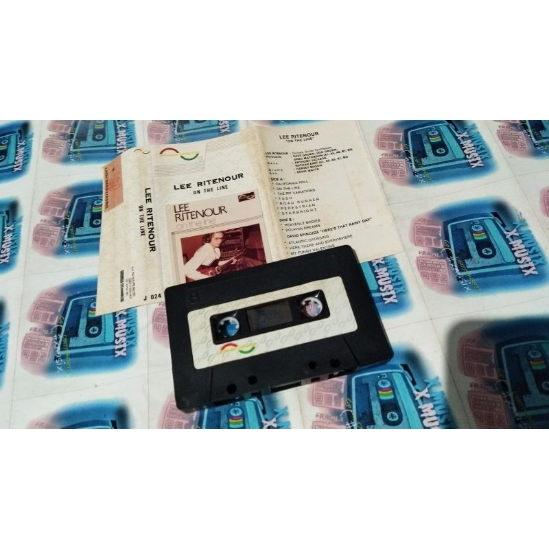 kaset pita lee ritenour / on the line